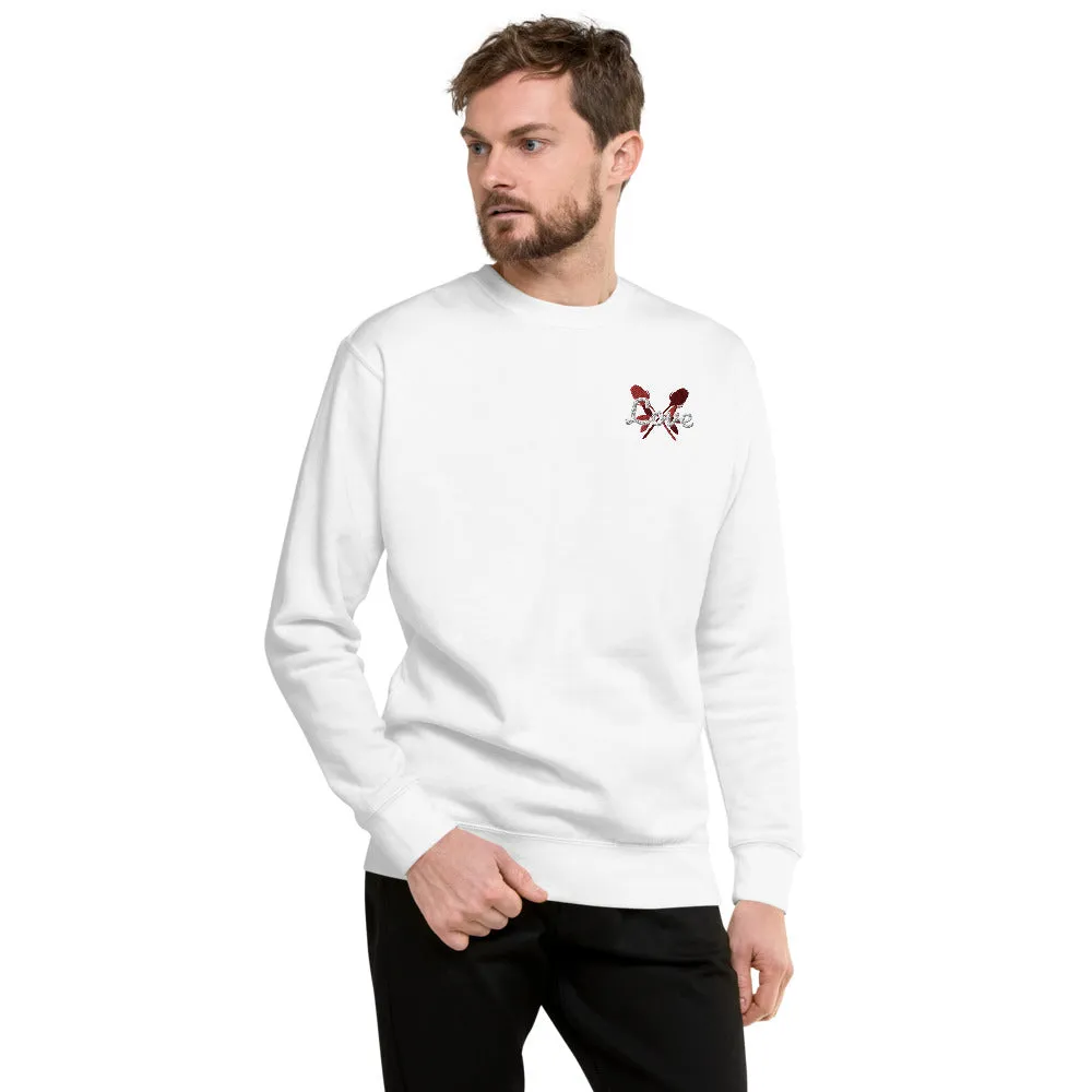 Love | embroidered unisex fleece pullover