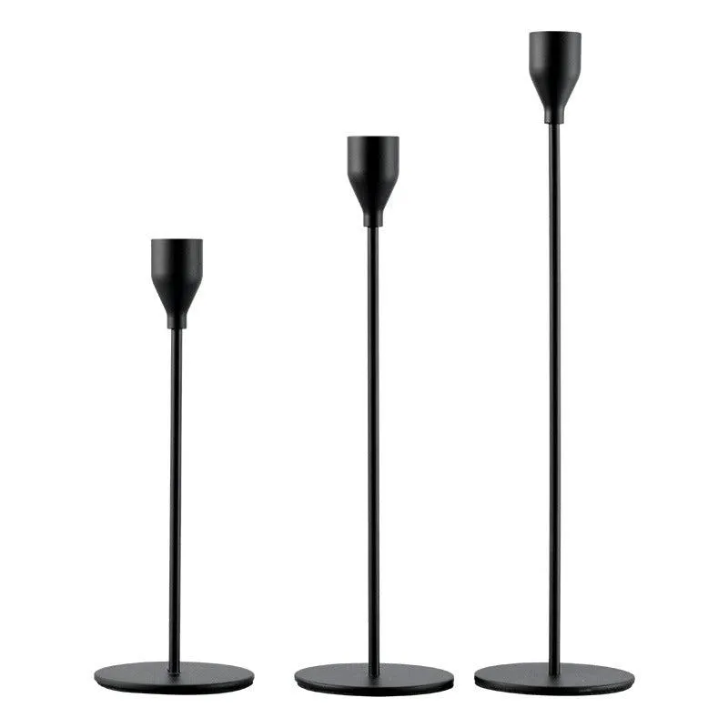 Luxury Long Metal Candle Holders