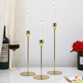 Luxury Long Metal Candle Holders