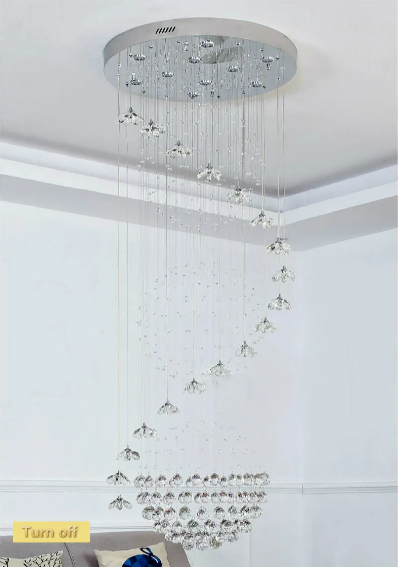 Luxury Long Staircase Crystal Chandelier