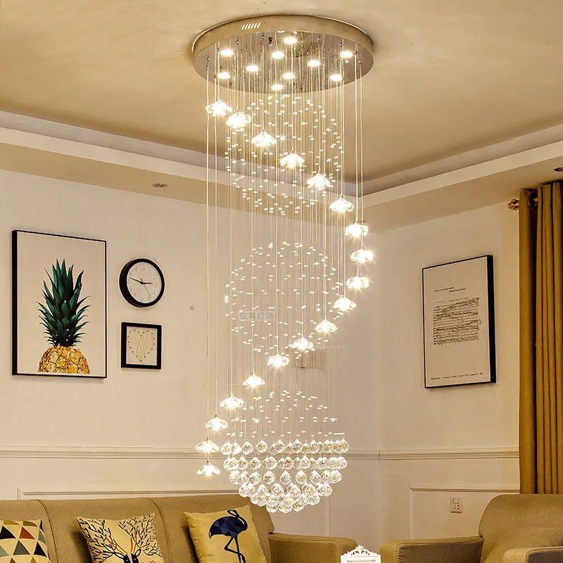 Luxury Long Staircase Crystal Chandelier