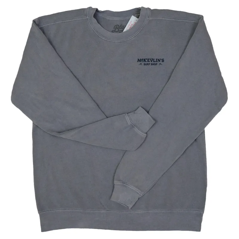 McKevlin's - Floratubular 2 Men's Crew Fleece - Steel