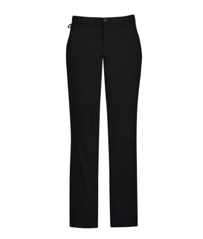 Mens Comfort Waist Flat Front Pant