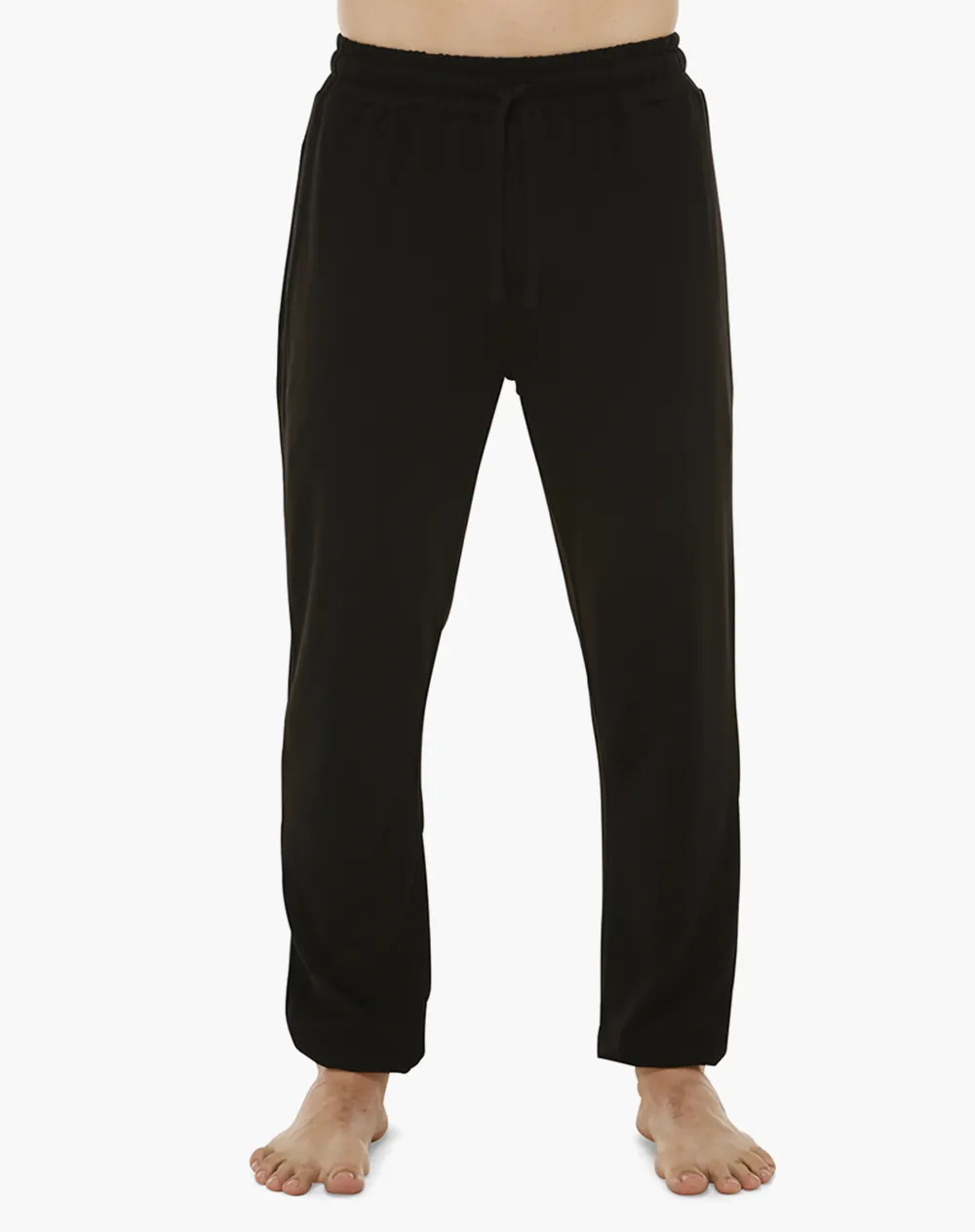 MENS COMFY BAMBOO JERSEY SLEEP PANT - BLACK