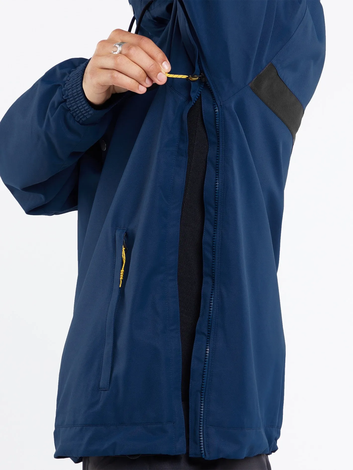 Mens Longo Pullover Jacket - Navy