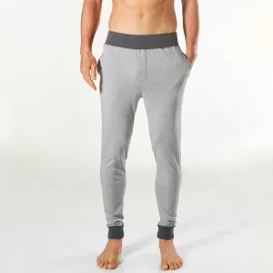 Men's Slim Leg Knit Sleep Pant - Grey Marle