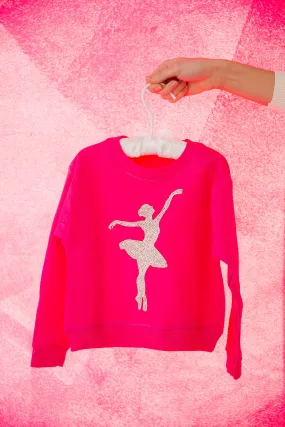 MINI KIDS BALLERINA PINK PULLOVER