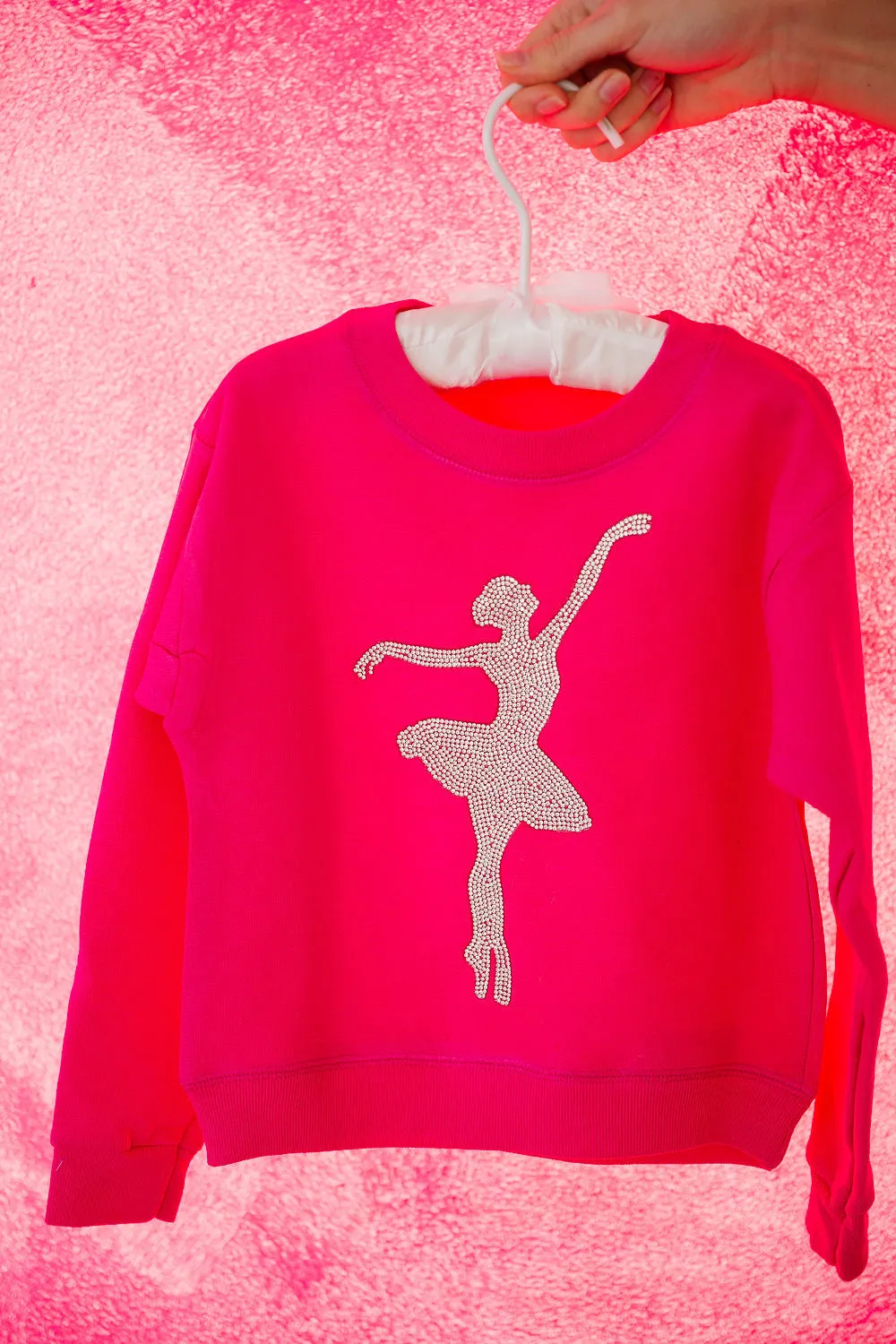 MINI KIDS BALLERINA PINK PULLOVER