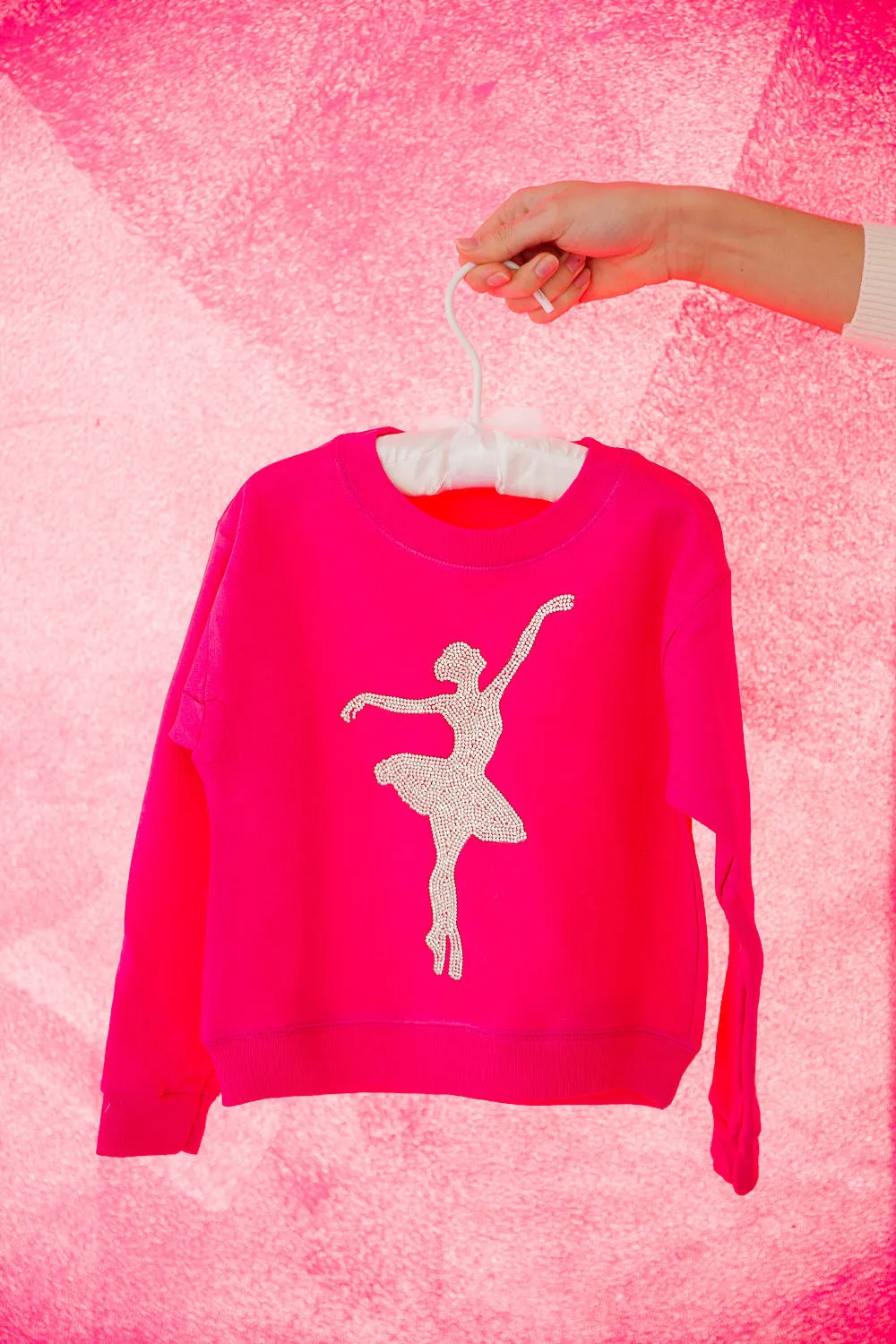 MINI KIDS BALLERINA PINK PULLOVER