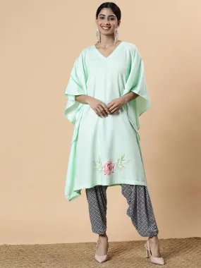 Mint Rayon LongKurta - MintFrenzy