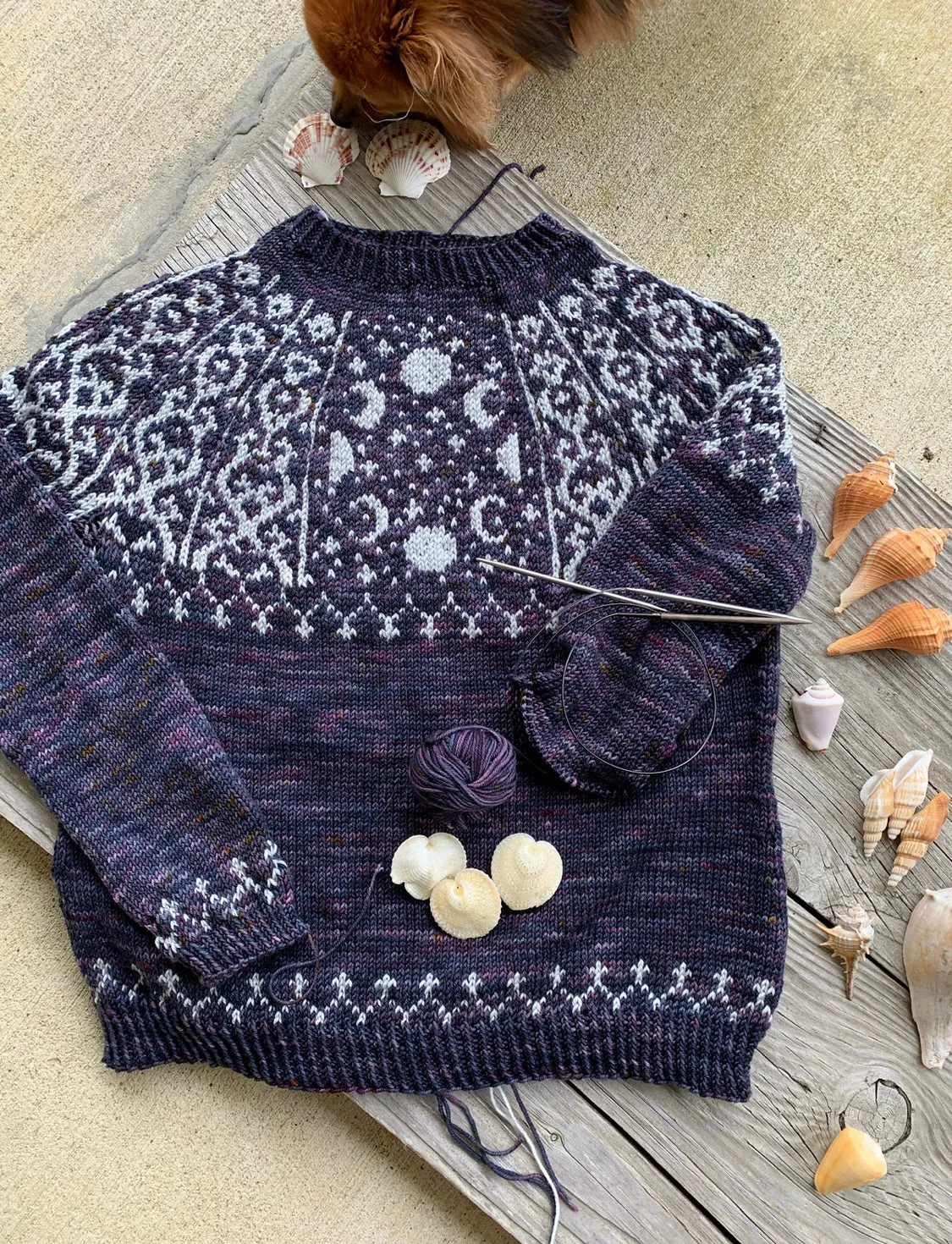 Moonlit Romp Original Colors Pullover Kit