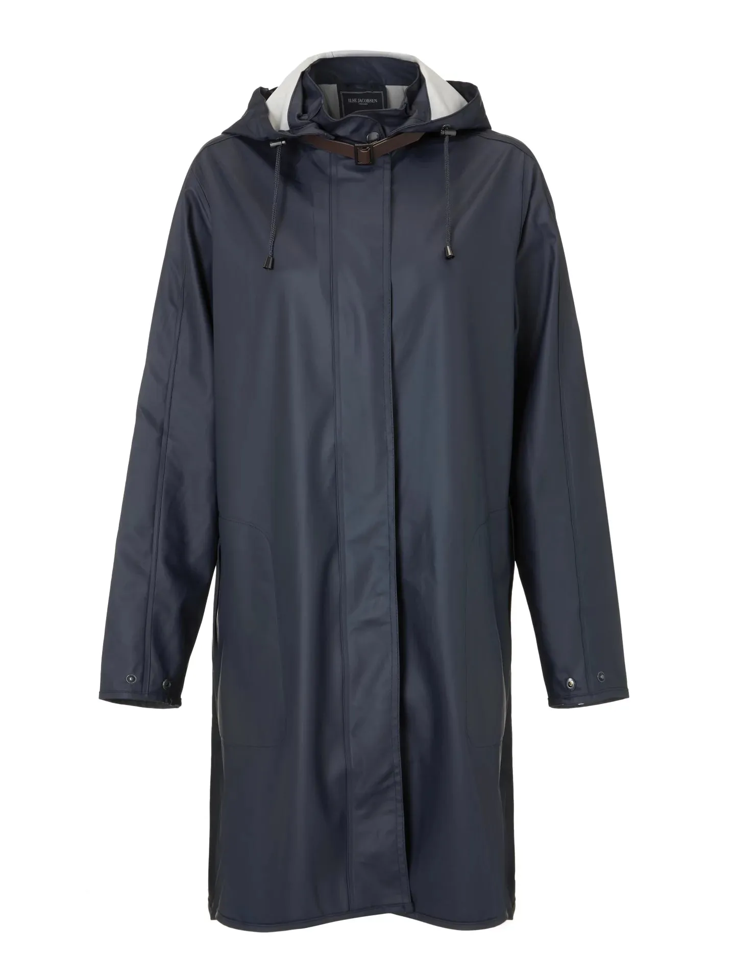 Navy Full Length Rain Coat