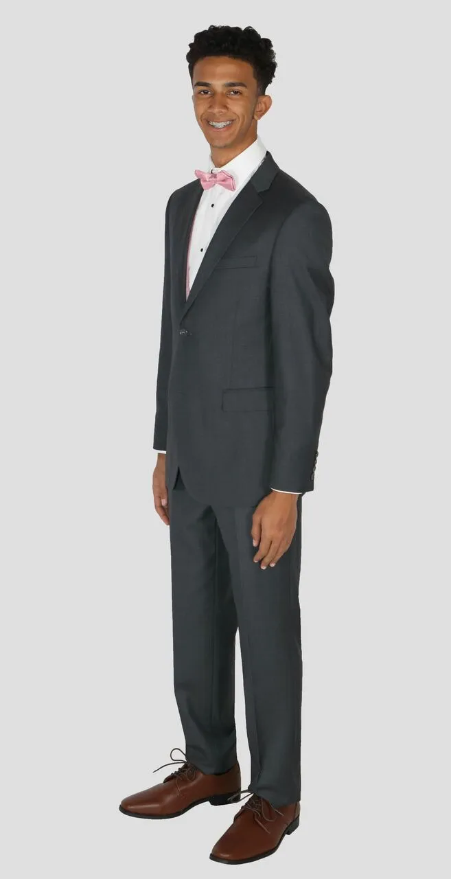 New Caravelli Grey 2 Piece Slim Fit Suit