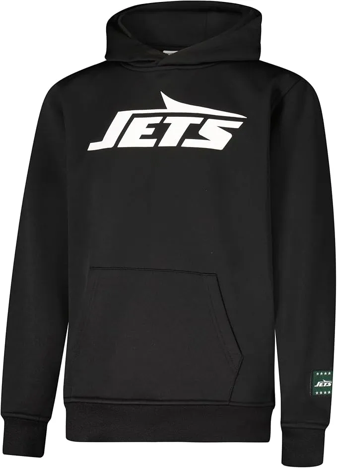 NFL Official Youth Super Soft T-Shirt & Hoodie Sweatshirt Set|New York Jets