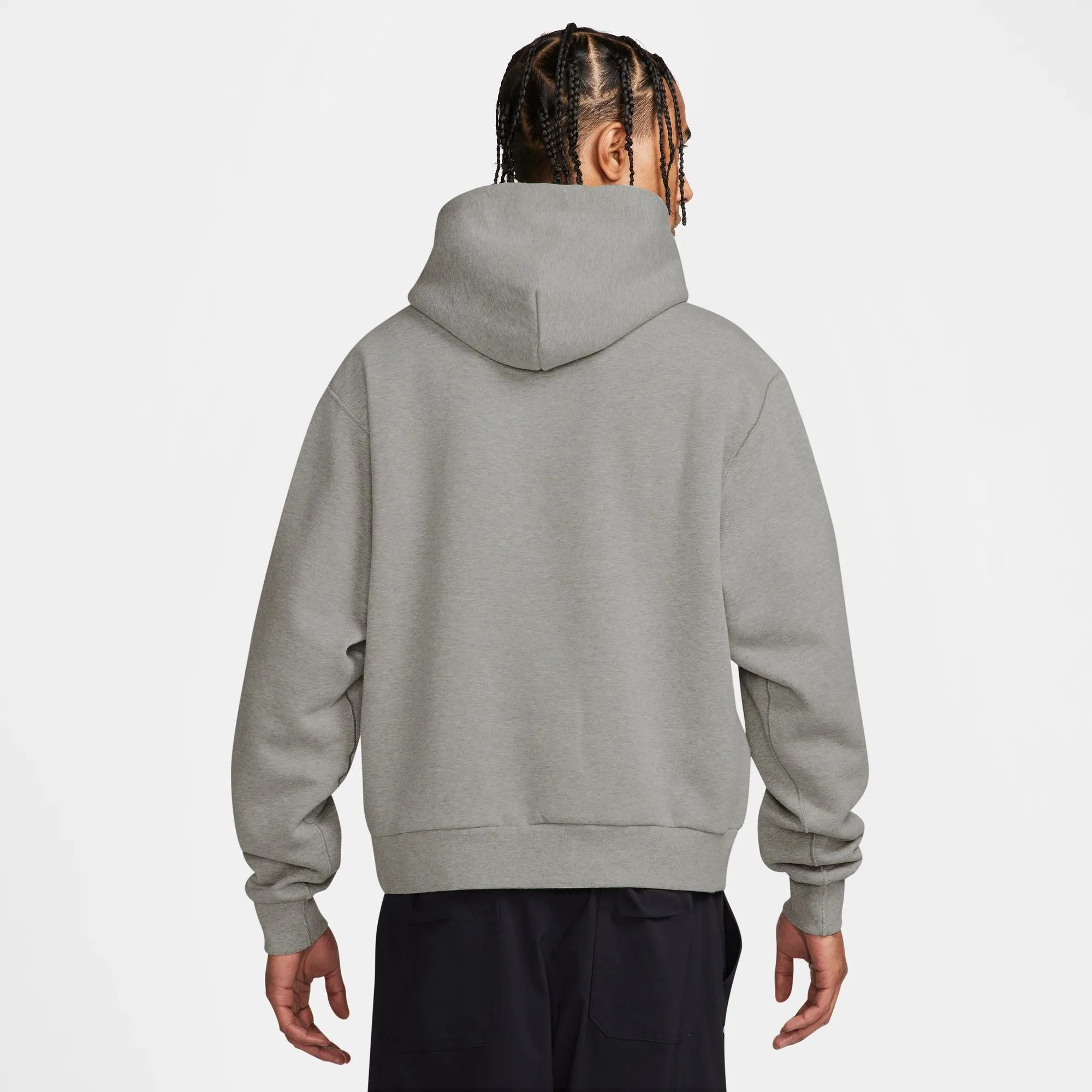 Nike SB Fleece Pullover Skate Hood Grey Sale