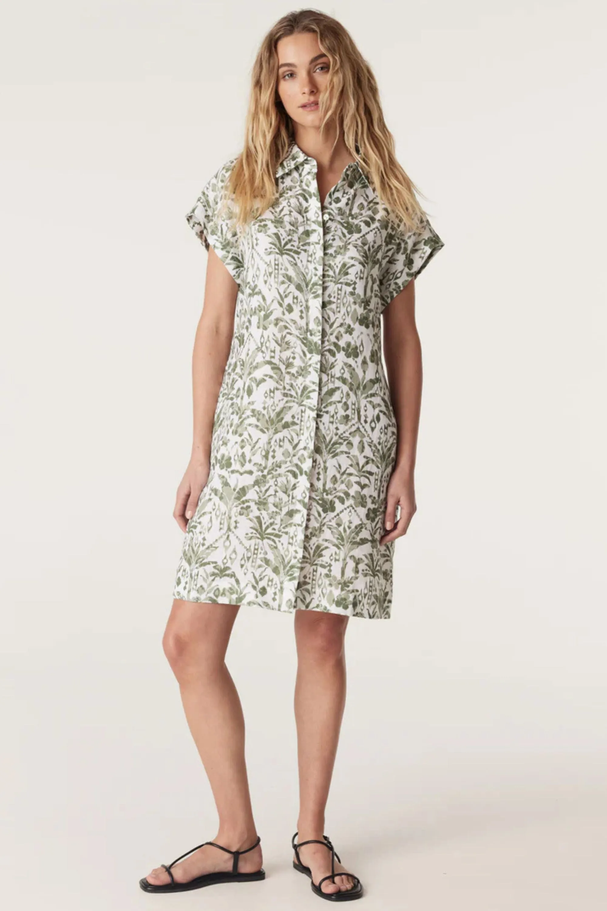 OASIS LINEN DRESS - CSS24652