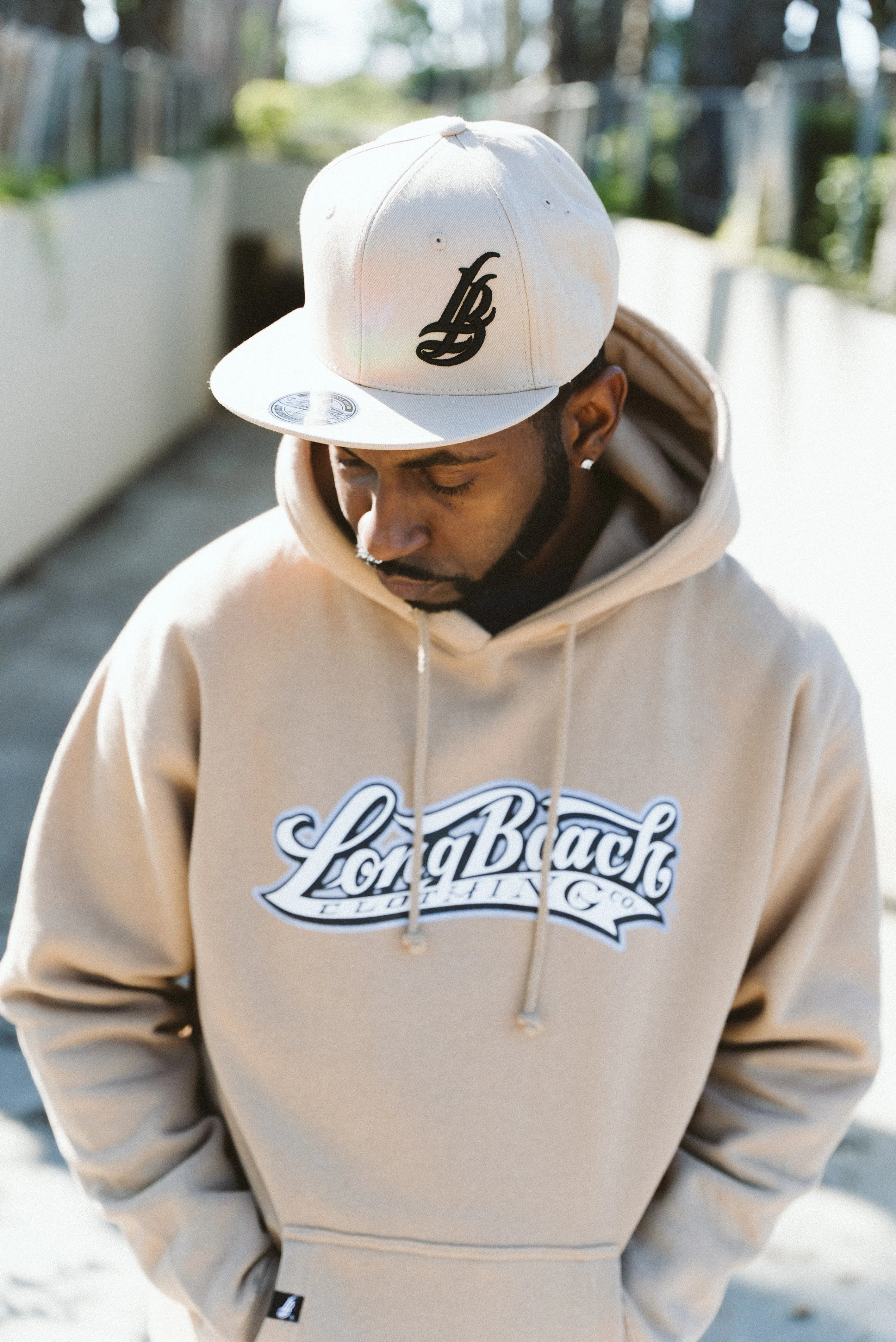 OG Logo Men's Sandstone Pullover Hoodie