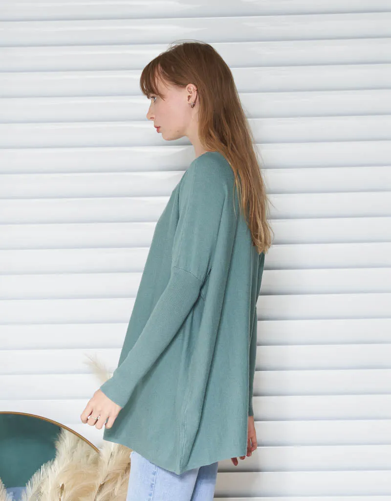 Opal Oversize Pullover - Light Shades