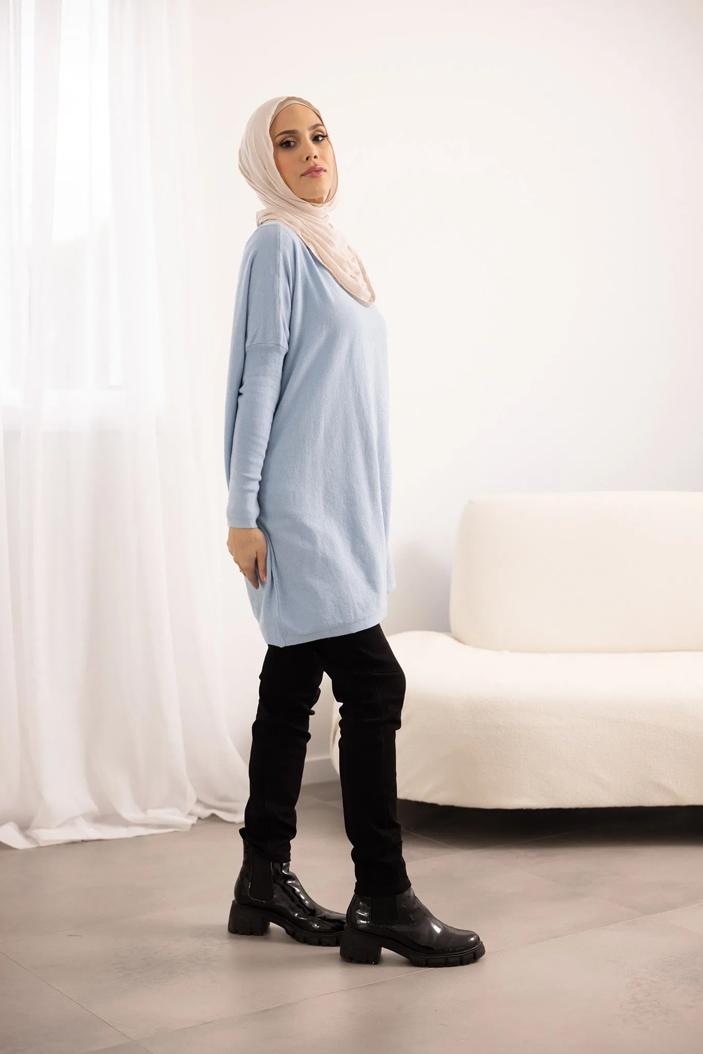 Opal Oversize Pullover - Light Shades