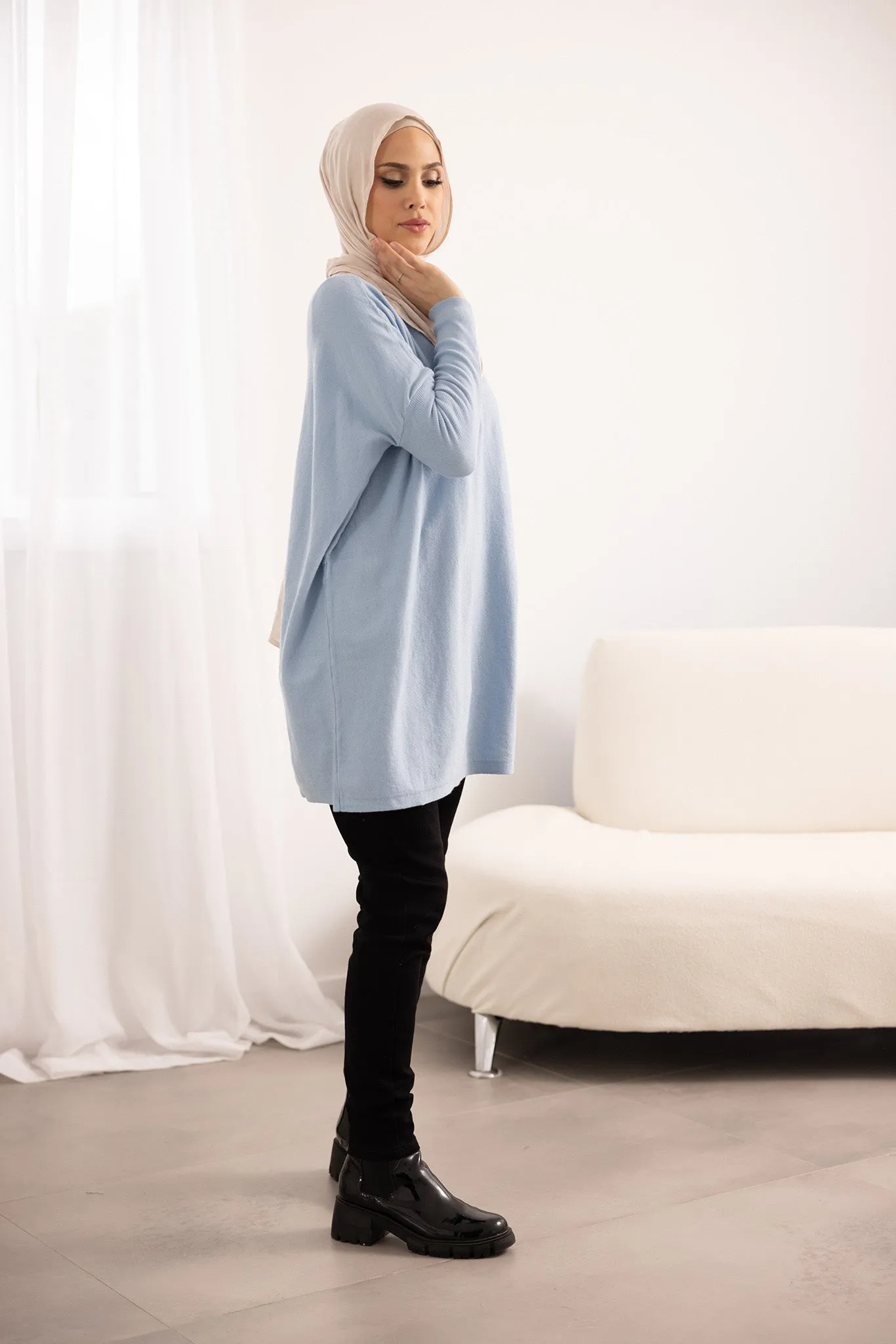 Opal Oversize Pullover - Light Shades