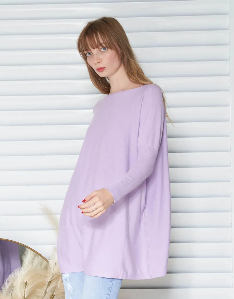 Opal Oversize Pullover - Light Shades