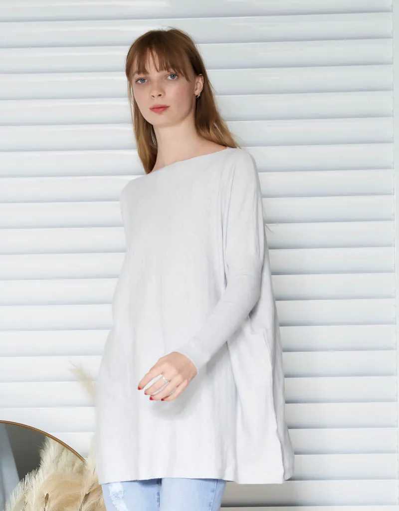 Opal Oversize Pullover - Light Shades