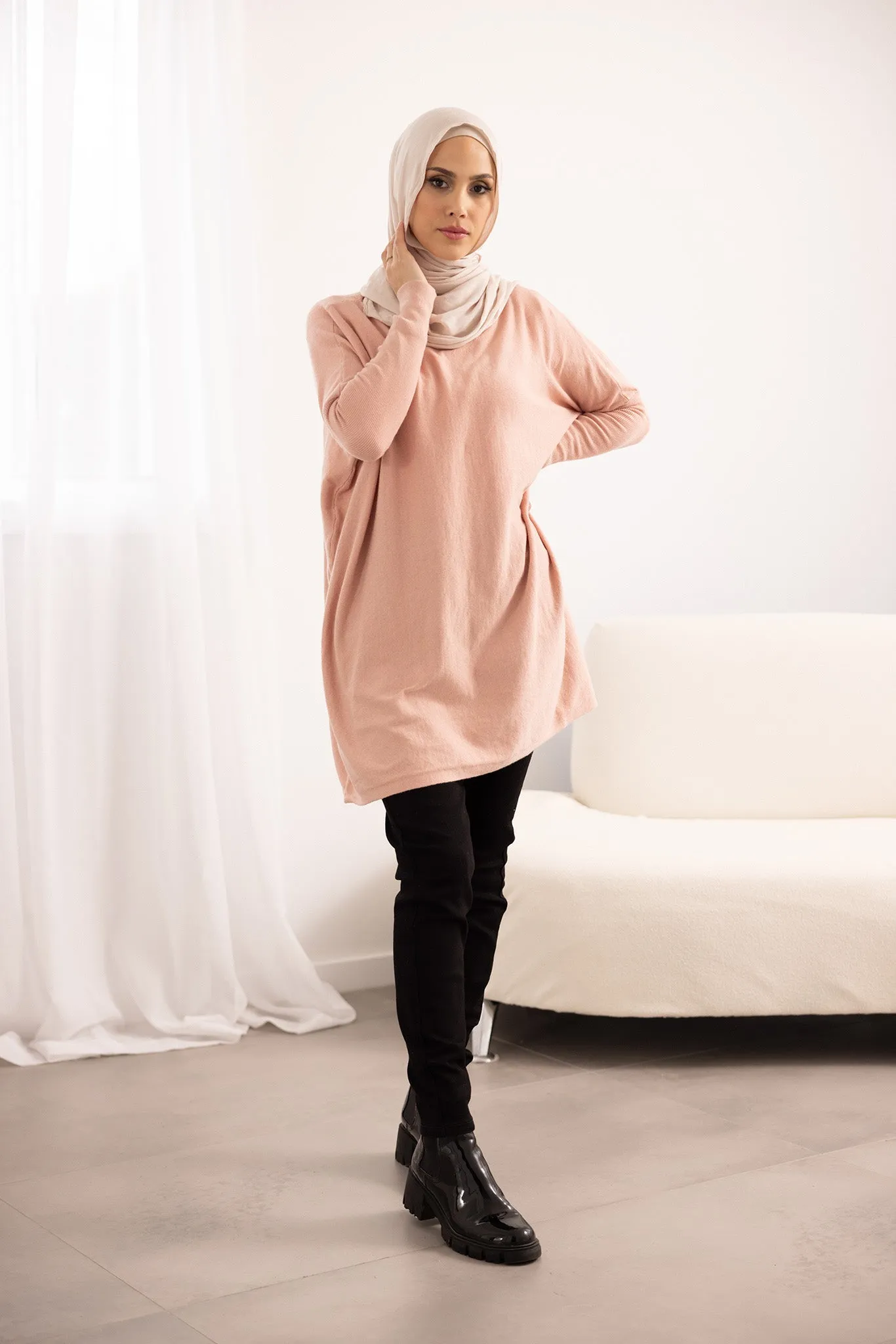 Opal Oversize Pullover - Light Shades