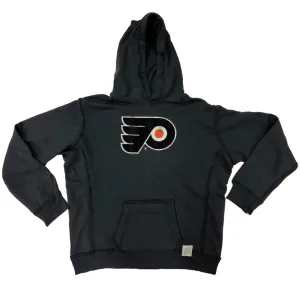 Philadelphia Flyers Retro Brand Gray Long Sleeve Pullover Hoodie Sweatshirt