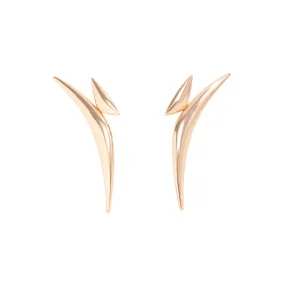 Pre Order:  Minimalist Geometric Long Curve Earrings