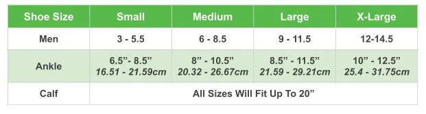 Primes knee high 15-20mmHG closed toe, Medium - Clearance