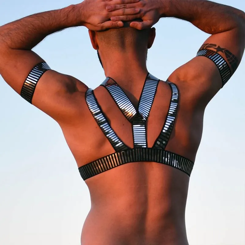 Pullover Silver Chest Harness