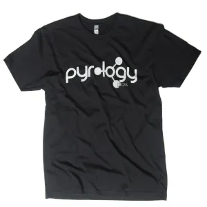 Pyrology Glass - Black Logo T-Shirt