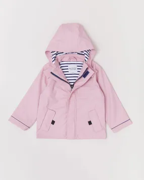 Rainkoat - Stripy Sailor Jacket Blush Pink