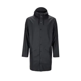 Rains Long Jacket Black Extra Large