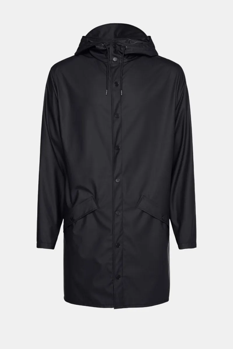 Rains Long Jacket (Black)