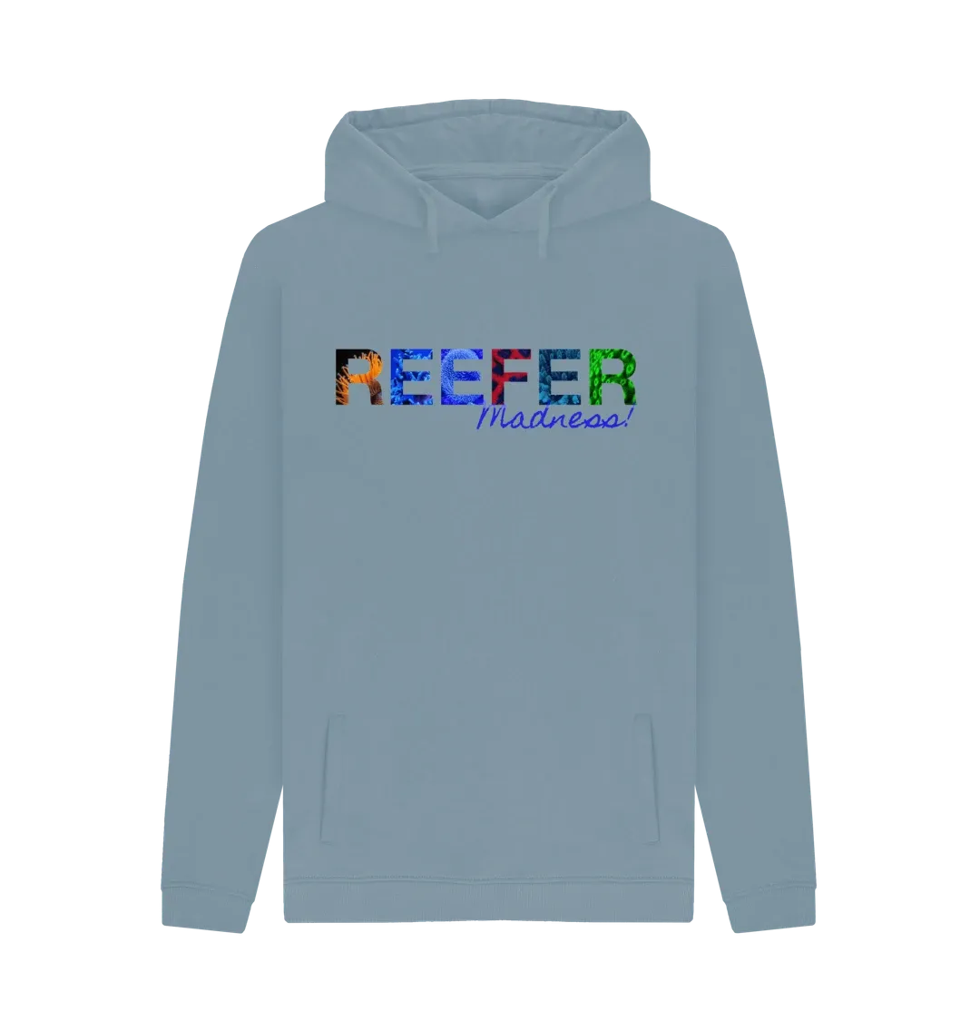 Reefer Madness Hoodie - Marine Aquarium Coral Design