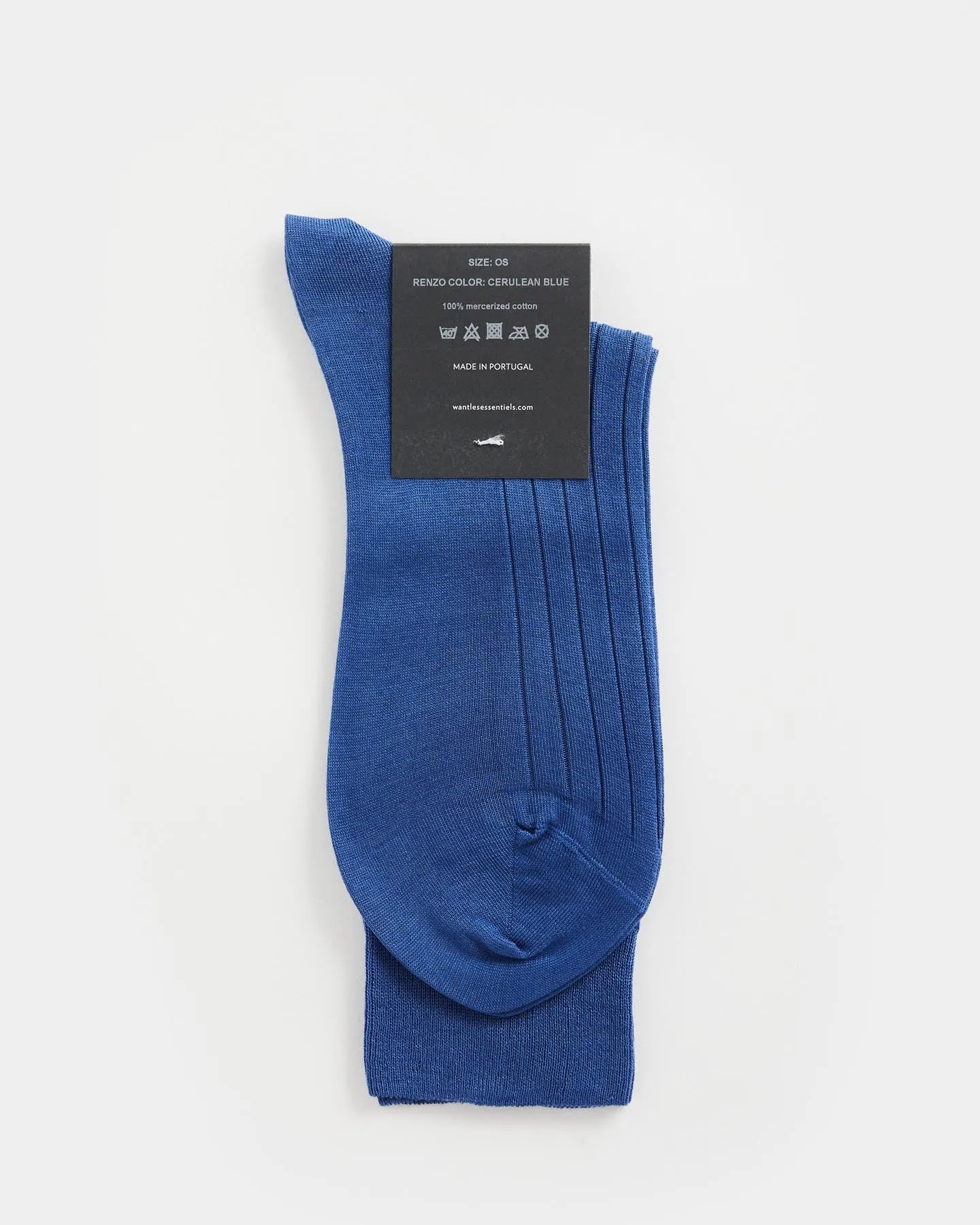 Renzo Mercerized Cotton Long Socks