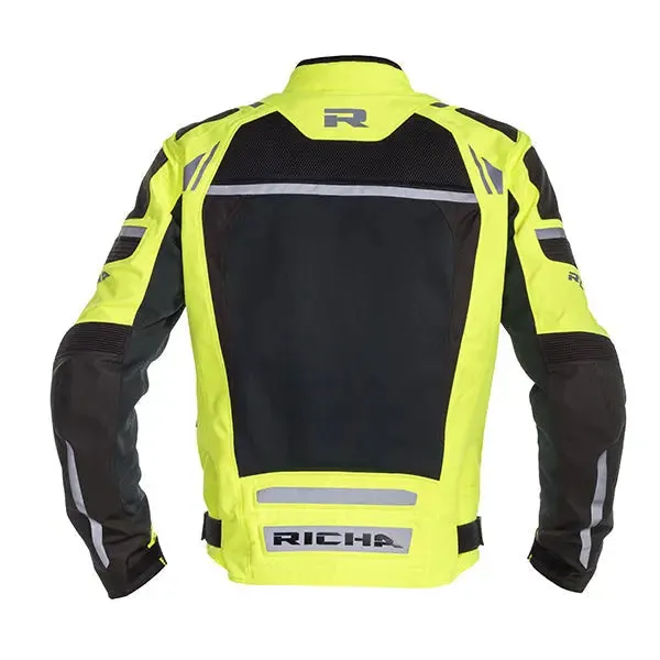 Richa Airstorm Waterproof Textile Jacket Fluo Yellow