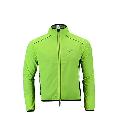 ROCKBROS Jacket Cycling Wind Jacket Bike Raincoat Cycling Rain Coat Jersey Bicycle Rainproof  Windproof Quick Dry Coat