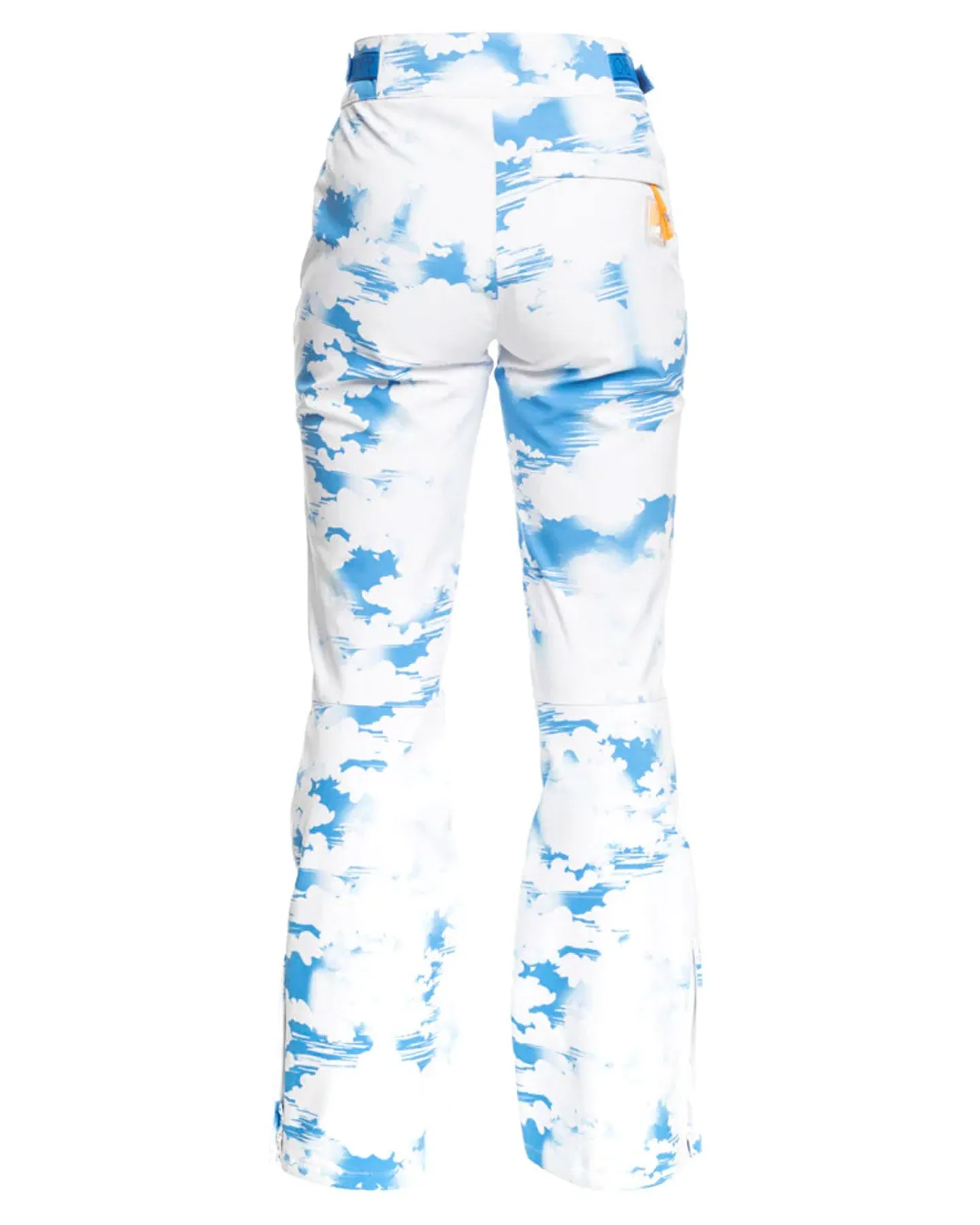 Roxy Women's Chloe Kim Technical Snow Pants - Azure Blue Clouds