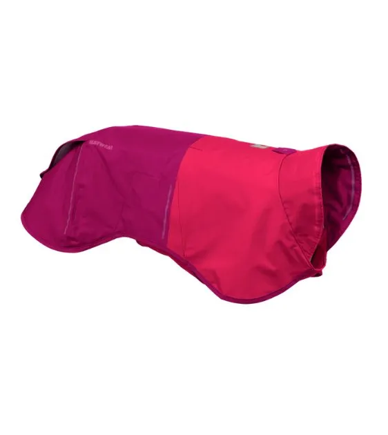 Ruffwear Sun Shower™ Reflective Lightweight Dog Raincoat (Hibiscus Pink)