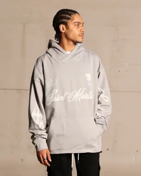 Saint Morta Roadhouse Boxy Hoodie Vintage Grey