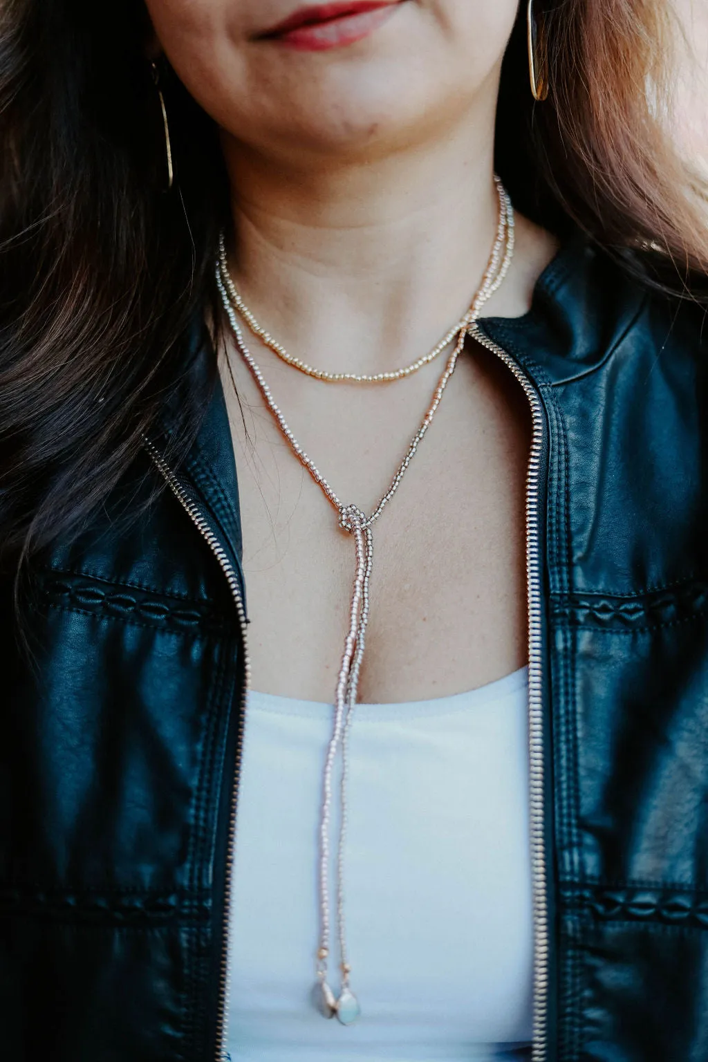 Senait Lariat Necklace