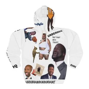 Shaqtin' A Fool Bbq Chicken AOP Unisex Pullover Hoodie