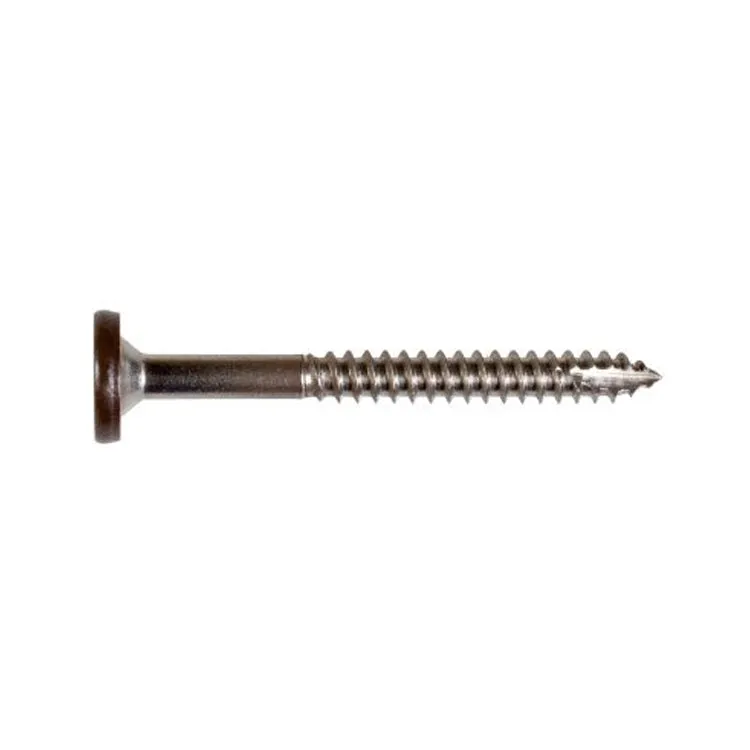 Simpson Strong Tie T08175FS75BR01 #8 x 1-3/4" 316SS Brown Fascia Fastening Screw (75 per box)