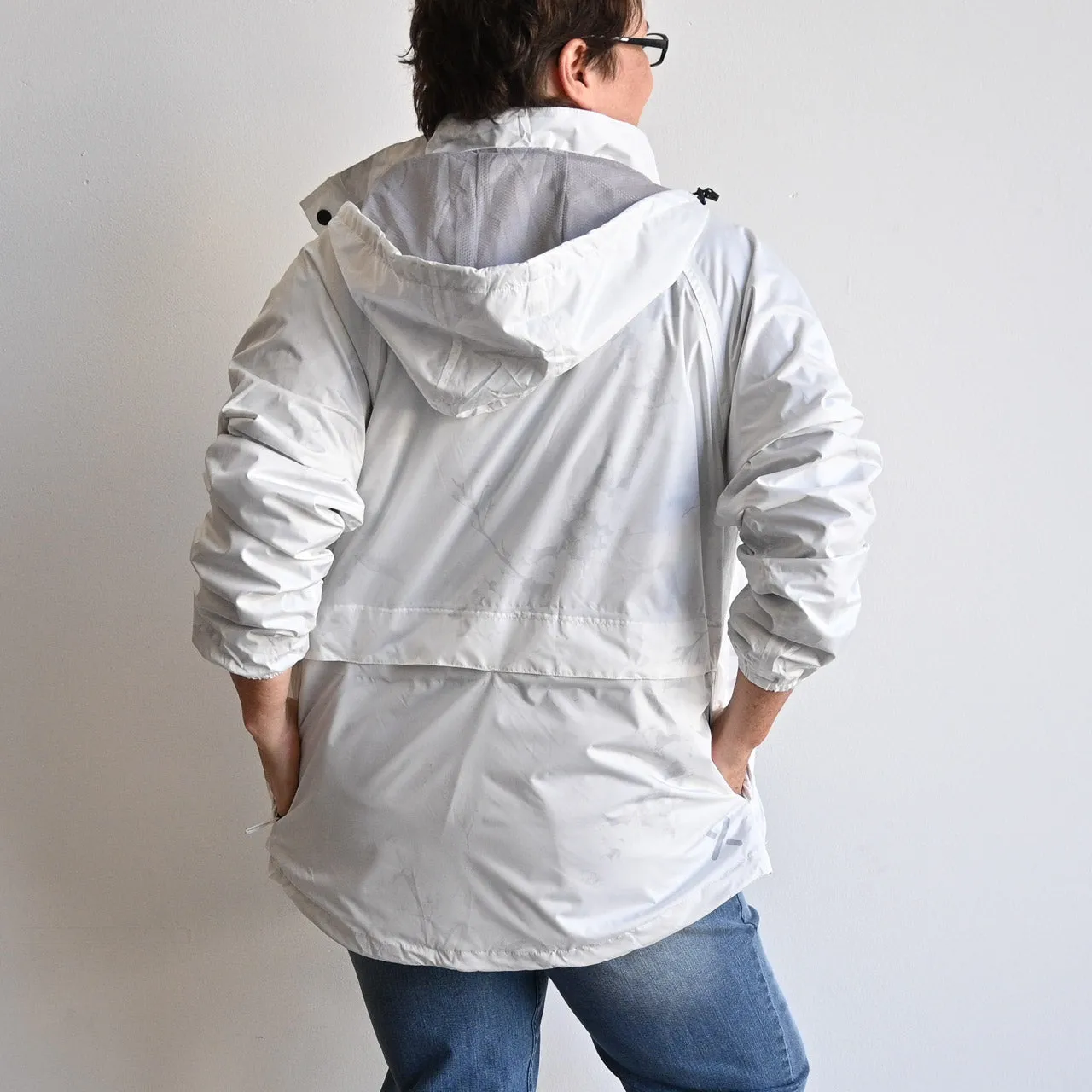 Singing In The Rain Jacket by XTM Australia - White Shadow Flower