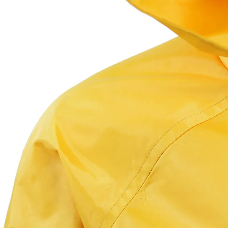 Stephen King's It Georgie Denbrough Yellow Raincoat Jacket Cosplay Costume