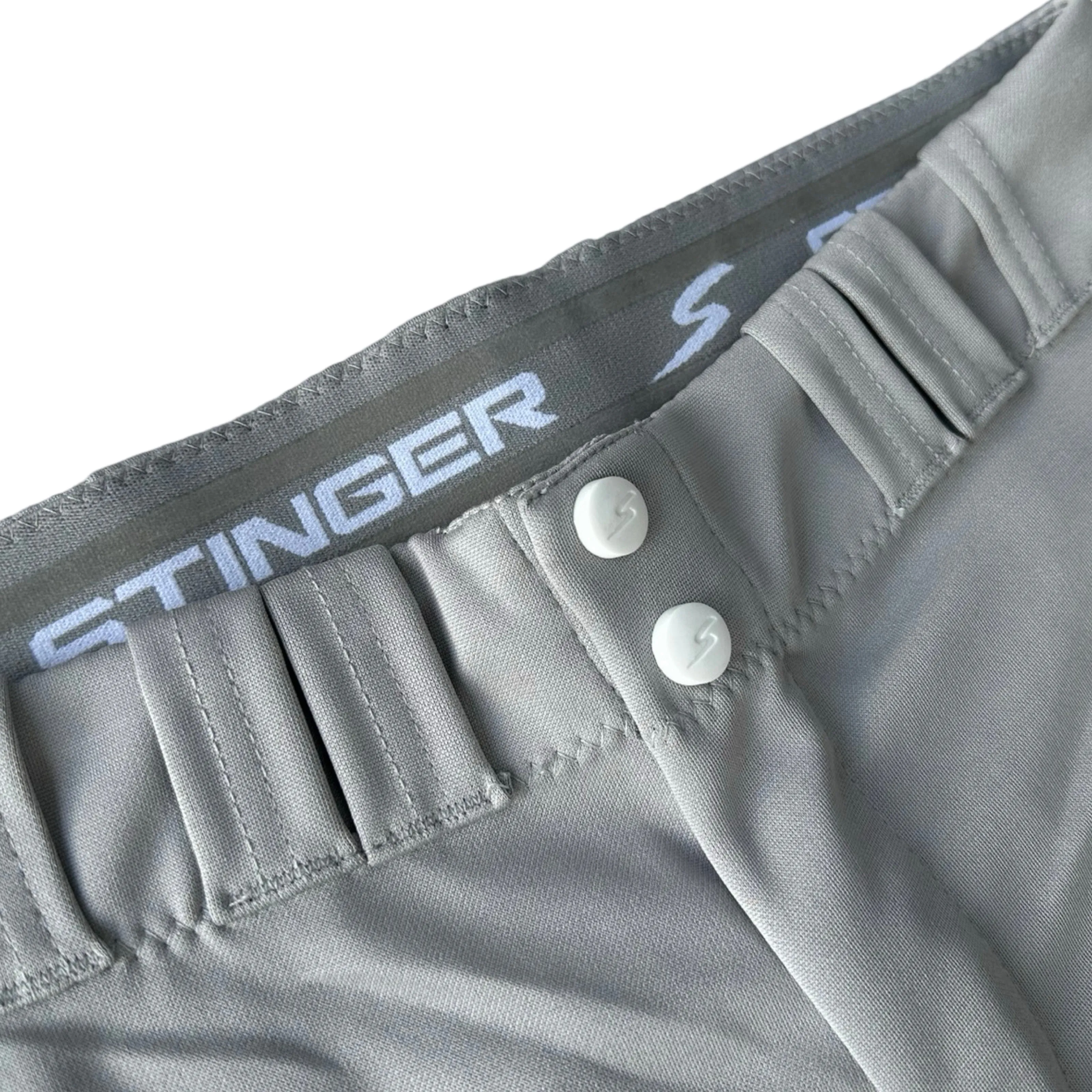 Stinger Premium Fastpitch Softball Pants - Gray