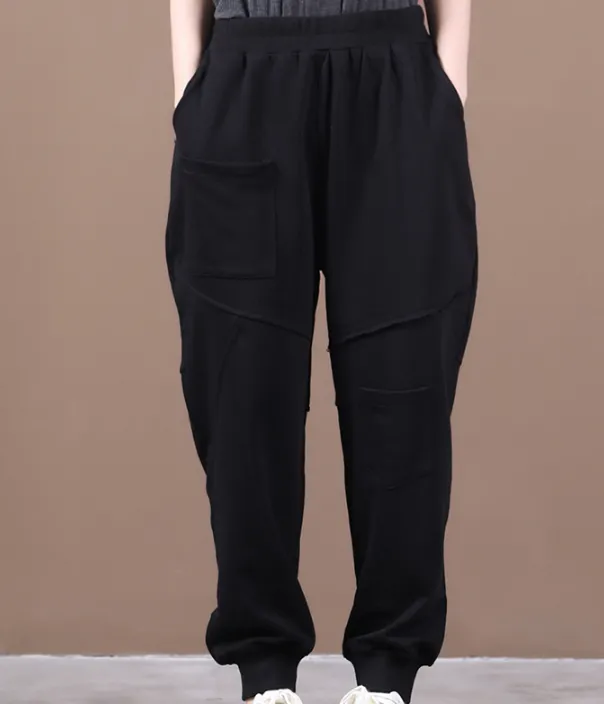 Summer  Wide Leg Women Casual Pants Elastic Waist WG05131