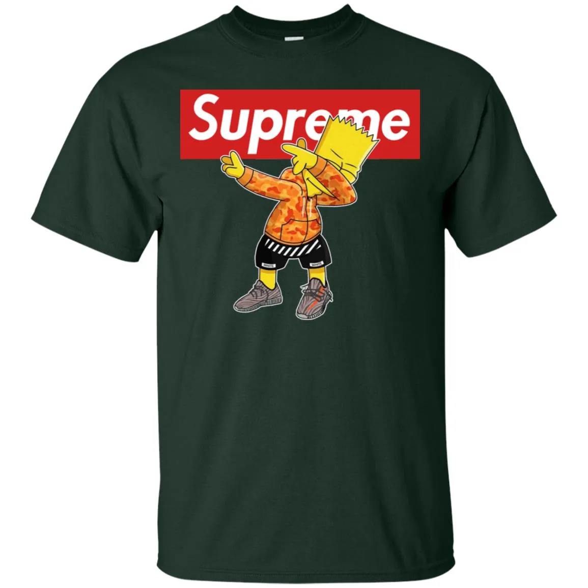 Supreme Dabbing T-shirt Men Cotton T-Shirt